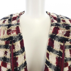 【Khuyến mãi】Áo khoác không cổ CHANEL 641064