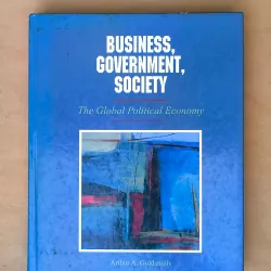 Business, Government, and Society: The Global Political Economy