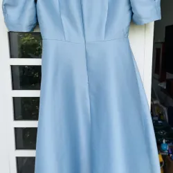 Đầm dự tiệc màu xanh thiên thanh đẹp mắt của CChat 1003102