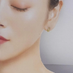 K18YG Peridot Bông tai - Hàng hiệu Chính hãng 869401