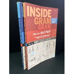 Bộ 2 cuốn Inside gram gram (tập 1+2) mới 80% bẩn nhẹ, có chữ viết, tô màu 2019 Vy Ngọc HCM3004 HỌC NGOẠI NGỮ