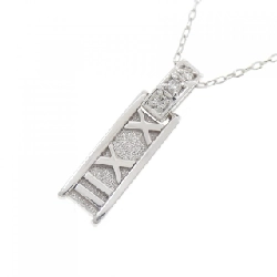 K18WG Dây chuyền kim cương 0.06CT - Hàng hiệu Chính hãng 860239