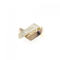Nhẫn kim cương Pavé K18YG/K18PG 0.30CT 670358