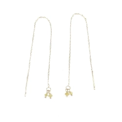 K10YG Bông tai kim cương - Hàng hiệu Chính hãng