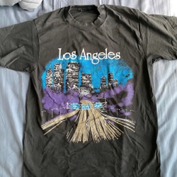 Áo phông đen Los Angeles hãng Mỹ