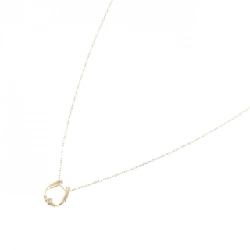 K18YG Móng ngựa Kim cương Dây chuyền - Hàng hiệu Chính hãng 860917