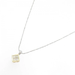 K18YG/PT900/PT850 Dây chuyền kim cương 0.50CT - Hàng hiệu Chính hãng 851142