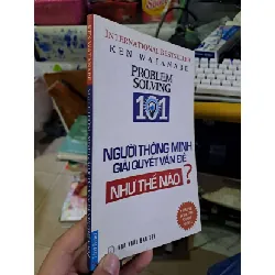 [Sách Cũ SCGR] Người thông minh giải quyết vấn đề như thế nào? - Ken Watanabe KỸ NĂNG HCM1008