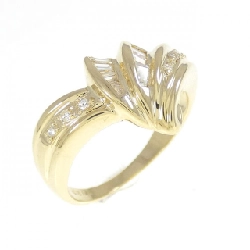 Nhẫn kim cương K18YG 0.29CT - Hàng hiệu Authentic