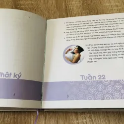 NHẬT KÝ THAI KỲ 40 TUẦN HẠNH PHÚC  Sách bìa cứng, in màu, giấy bóng  304057