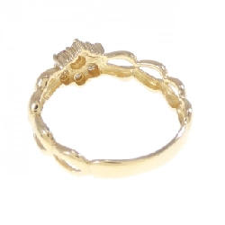 Nhẫn kim cương hoa K18YG 0.30CT 669240