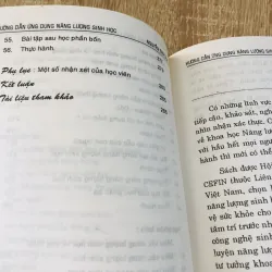 HƯỚNG DẪN ỨNG DỤNG NĂNG LƯỢNG SINH HỌC  1004259