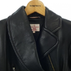 【Mã giảm giá】Áo khoác da Vivienne Westwood RE 636488