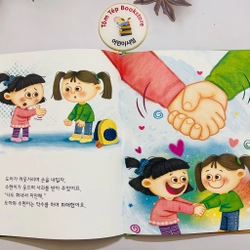 Sách tiếng Hàn 𝐩𝐡𝐚́𝐭 𝐭𝐫𝐢𝐞̂̉𝐧 𝐭𝐢́𝐧𝐡 𝐜𝐚́𝐜𝐡 바른인성 창작동화 496932