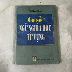Cơ sở ngữ nghĩa học từ vựng
