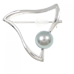 Mikimoto Ngọc trai đen Brooch 8.4mm - Hàng hiệu Chính hãng 845509