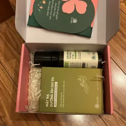 Combo sửa rửa mặt và mặt nạ dưỡng da Cỏ mềm 973290