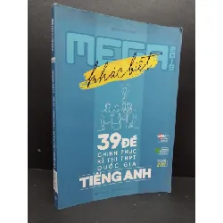 [Sách Cũ SCGR] Mega 2019 - 39 đề chinh phục kì thi THPT quốc gia TIẾNG ANH mới 80% ố bẩn 2018 HCM1710 GIÁO TRÌNH, CHUYÊN MÔN