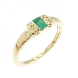 Nhẫn Emerald K18YG 0.15CT - Hàng hiệu Chính hãng