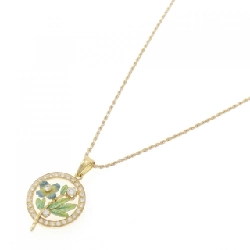 Mariela Enamel Necklace - Hàng hiệu Authentic 843192