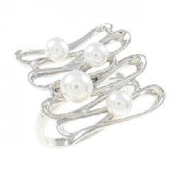 Nhẫn ngọc trai Akoya K18WG