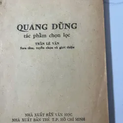 Quang Dũng (Tác phẩm chọn lọc) - Trần Lê Văn (Sưu tầm) - Tuyển tập Văn học 798657