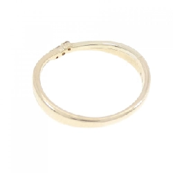 Nhẫn kim cương ba viên K10YG/K10WG - Hàng hiệu Authentic 848853