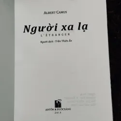 Người xa lạ 932489