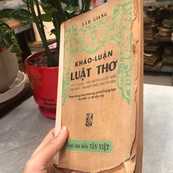 KHẢO LUẬN LUẬT THƠ - LAM GIANG 455514