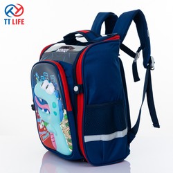 Balo chống gù TT LIFE 113 - 10 màu xanh dương nhạt hình khủng long baby