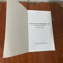 LUYỆN KỸ NĂNG NGHE TIẾNG ANH TRÌNH ĐỘ CƠ BẢN- TACTICS FOR LISTENING BASIC 730455