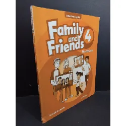 [Sách Cũ SCGR] Family and friends 4 Workbook American English mới 80% bẩn bìa, ố nhẹ, tróc gáy, tróc bìa HCM2811 Naomi Simmons HỌC NGOẠI NGỮ