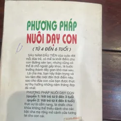 Phương pháp nuôi dạy con từ 4-6 tuổi / giáo dục nuôi con  1037907