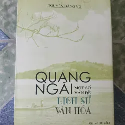 Một số vấn đề lịch sử văn hóa Quảng Ngãi - Nguyễn Đăng Vũ 782632