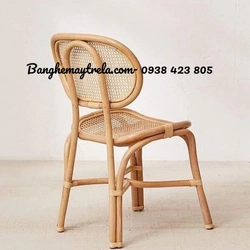 Ghế ăn mây tự nhiên lưới mắt cáo 497151