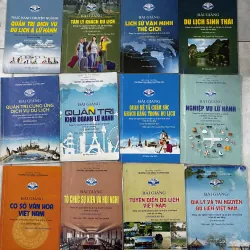 Giáo trình dành cho QT khách sạn, du lịch, lữ hành… (Combo 16 cuốn)