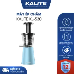 Máy ép chậm KALITE KL-530 nhỏ gọn, kiệt bã, êm ái