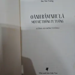 Oánh rắm như là một hệ thống tư tưởng - Bác Văn Vương 1035243