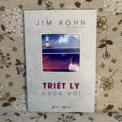 Sách - Triết Lý Cuộc Đời, cũ, hơi cong mép, tặng kèm Bookmark, Postcard tô màu