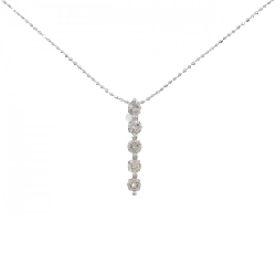 K18WG Dây chuyền kim cương 0.56CT - Hàng hiệu Chính hãng