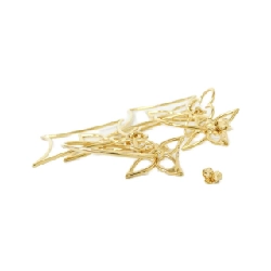 Bông tai Louis Vuitton Buckle Dreyfus Pendant LV Twiggy M00952 - Hàng hiệu Chính hãng 807375