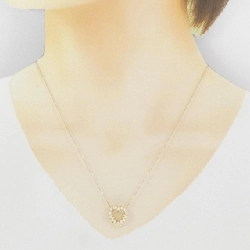 K18YG Dây chuyền ngọc trai Akoya hình trái tim - Hàng hiệu Authentic 855902