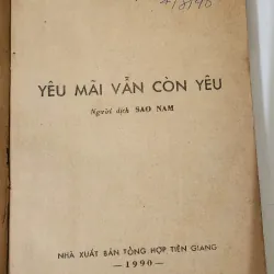 YÊU MÃI VẪN CÒN YÊU - Pearl Buck (Giải Nobel Văn chương năm 1938) 703882