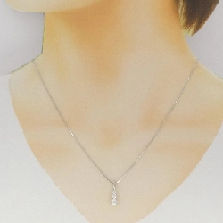 Dây chuyền kim cương ba viên PT900/PT850 0.30CT - Hàng hiệu Chính hãng 857823