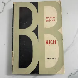 Kịch Bertolt Brecht - bản in đầu tiên - sách đẹp - bìa của cụ VĂN CAO vẽ