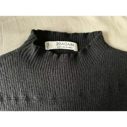MỚI 98%***ÁO LEN TĂM TANK TOP 20AGAIN* MÀU ĐEN DÁNG BODY SIZE S* TẶNG QUÀ 0Đ FREESHIP