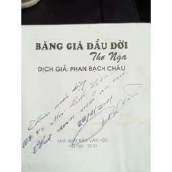 Băng giá đầu đời thơ nga - dịch giả Phan Bạch Châu 450300