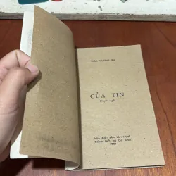 II Truyện Ngắn: Của Tin - Trần Phương Trà - 1981 751025