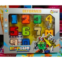 Đồ Chơi Lắp Ghép Robot Từ Các Chữ Số Deformed letters 788-74 223500