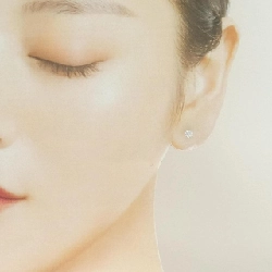 Bông tai kim cương Solitaire PT900 0.15CT một bên - Hàng hiệu Chính hãng 868305